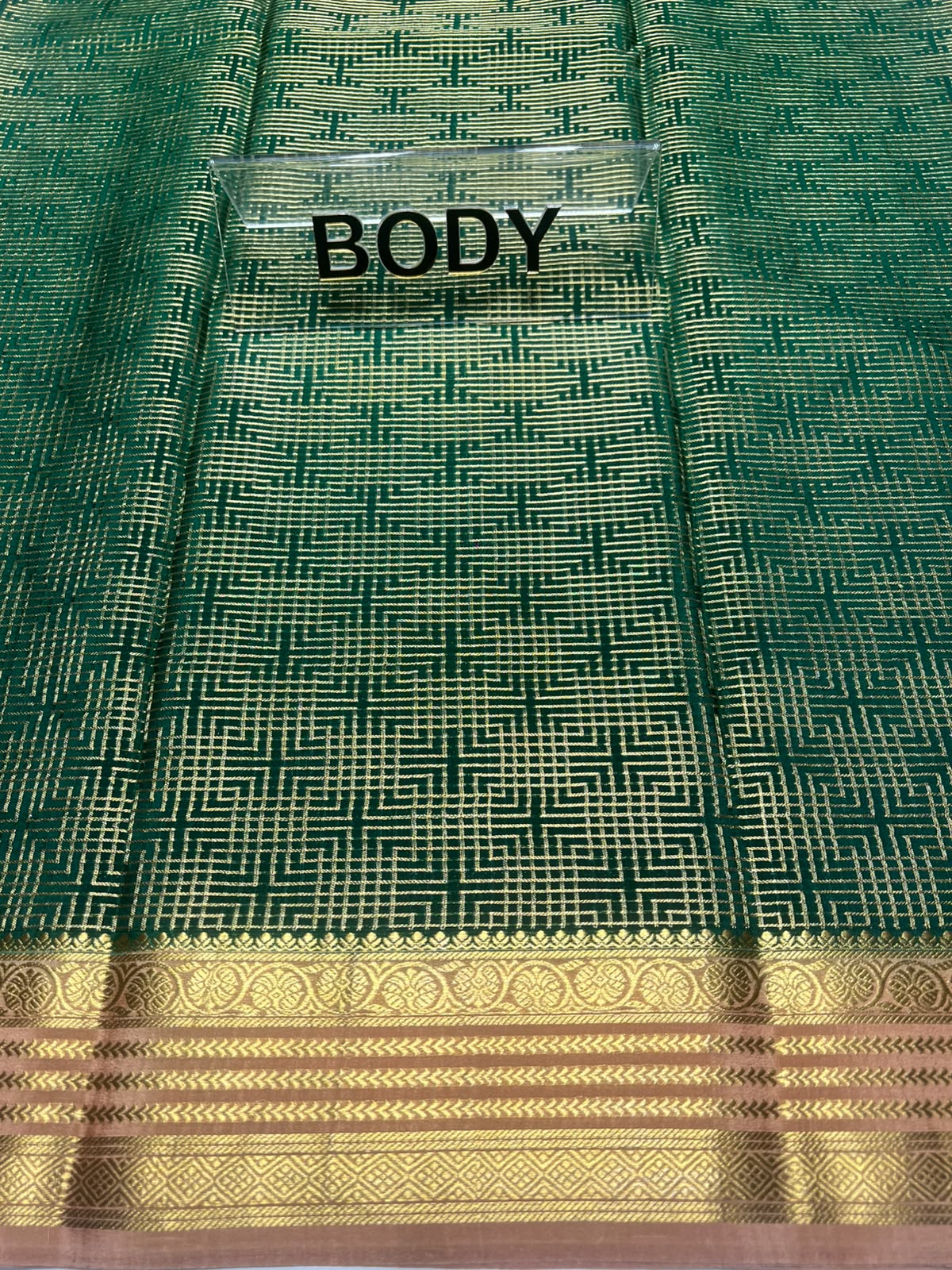 Pure Mysore Silk Saree.