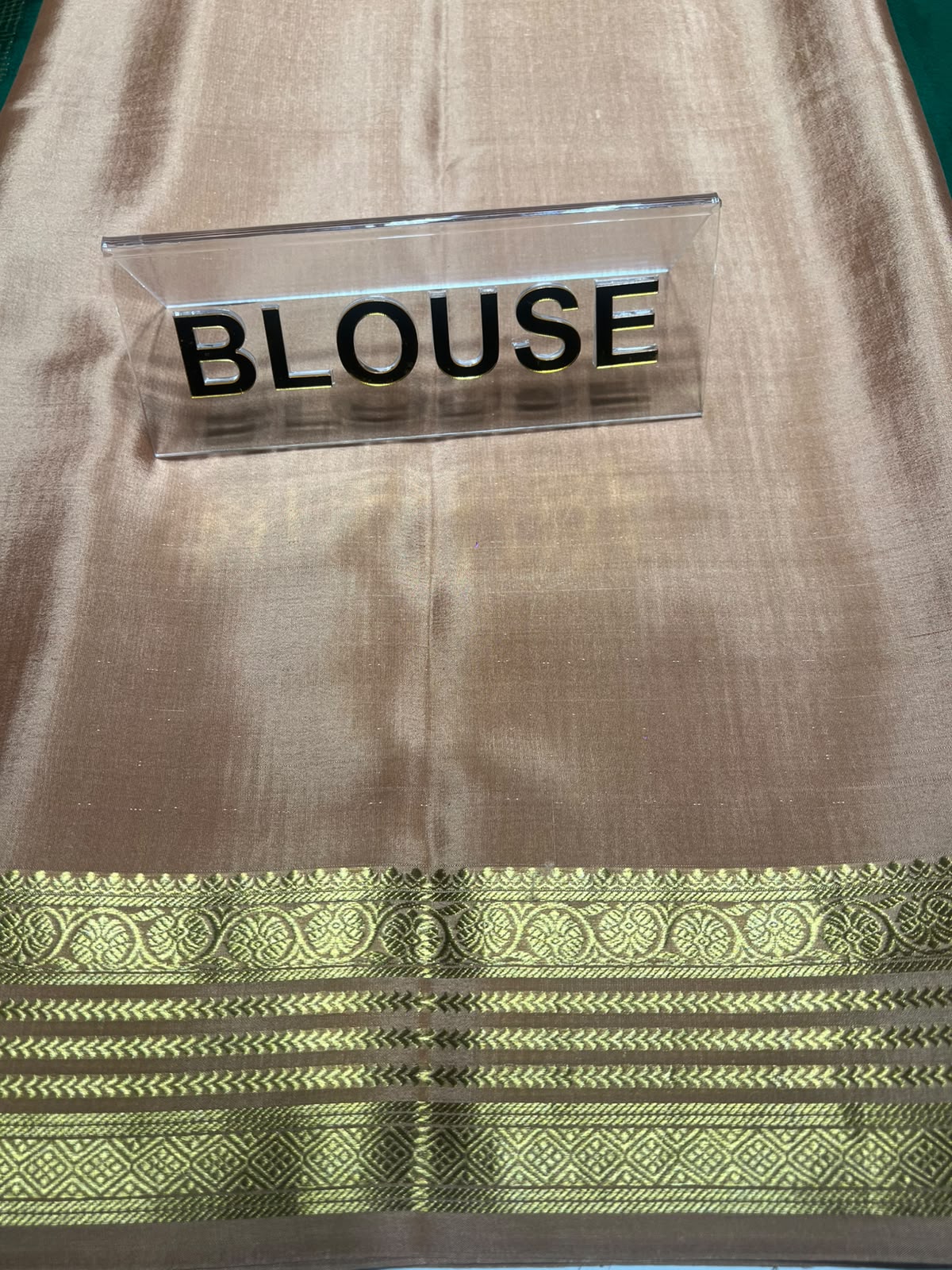 Pure Mysore Silk Saree.