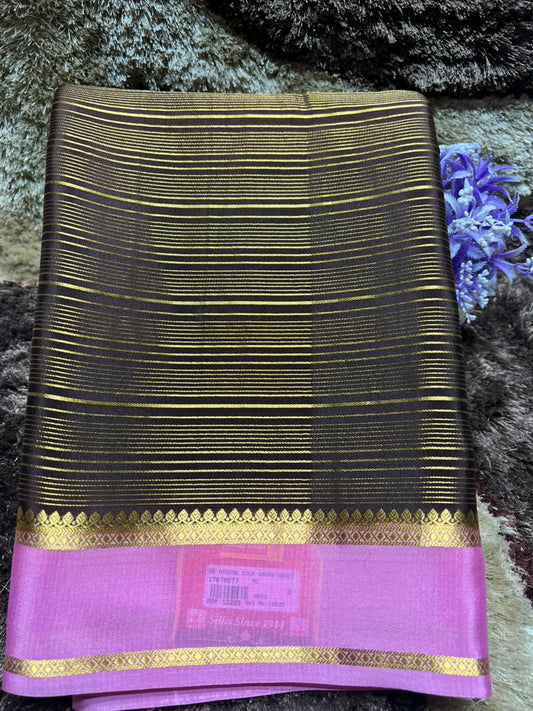 Pure Mysore Silk Saree.