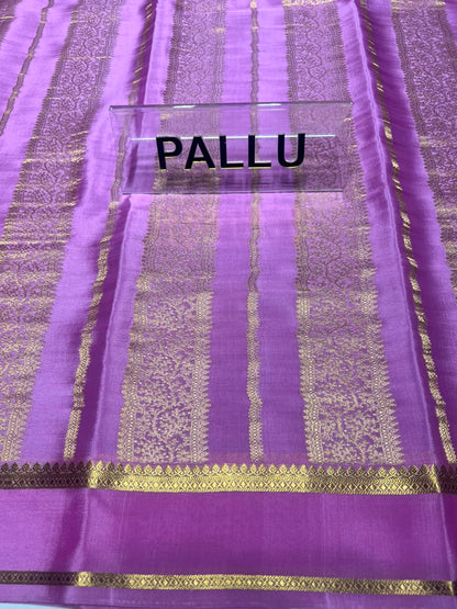 Pure Mysore Silk Saree.
