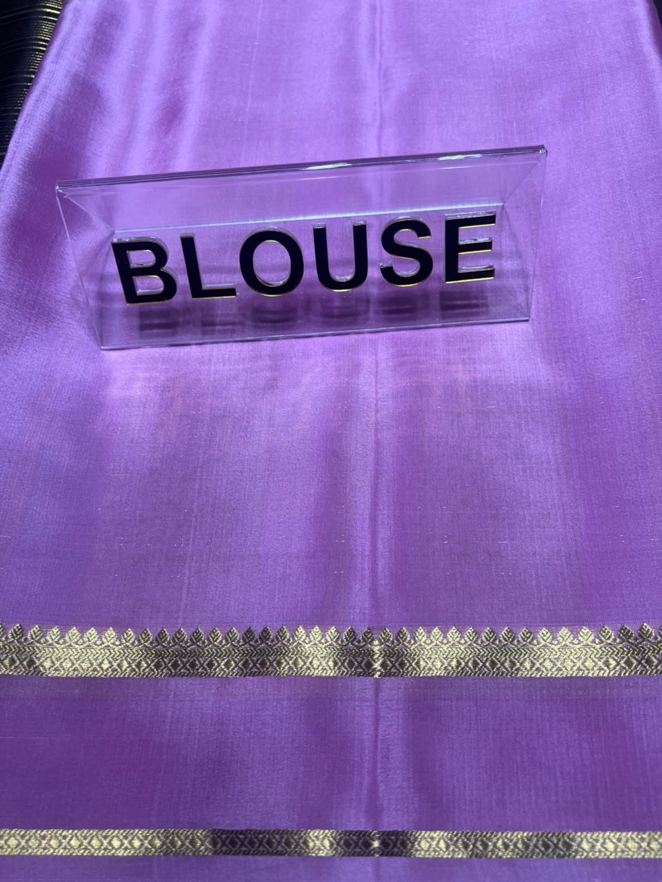 Pure Mysore Silk Saree.