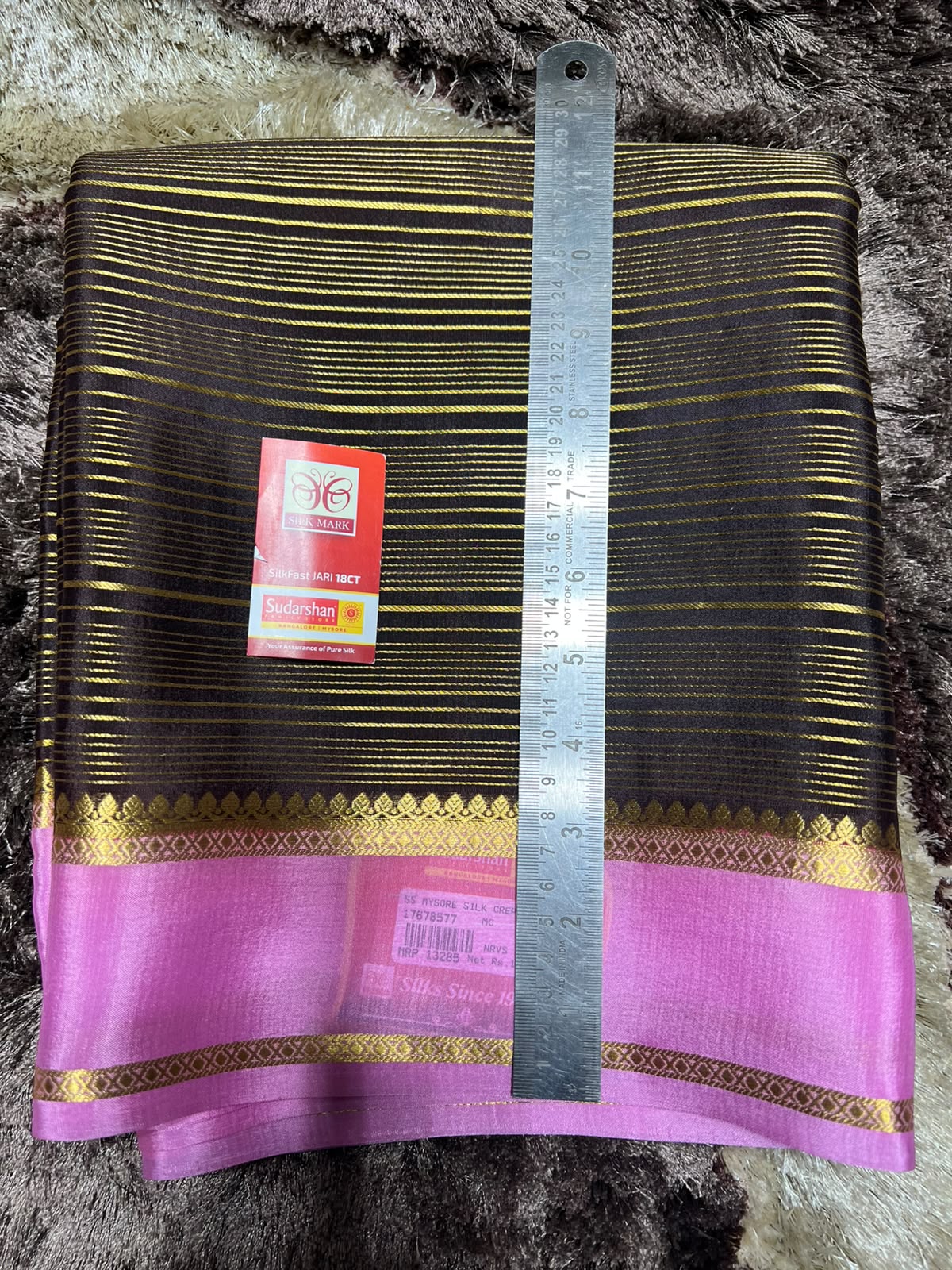 Pure Mysore Silk Saree.