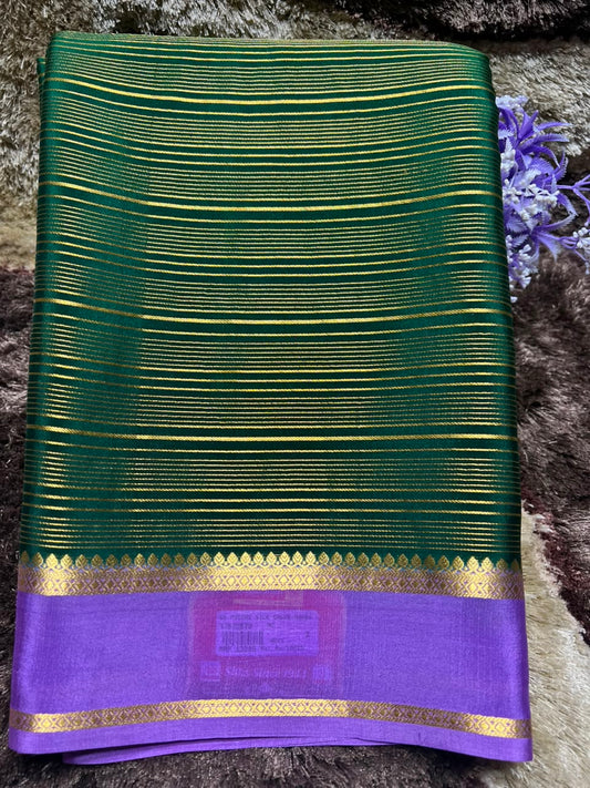Pure Mysore Silk Saree.