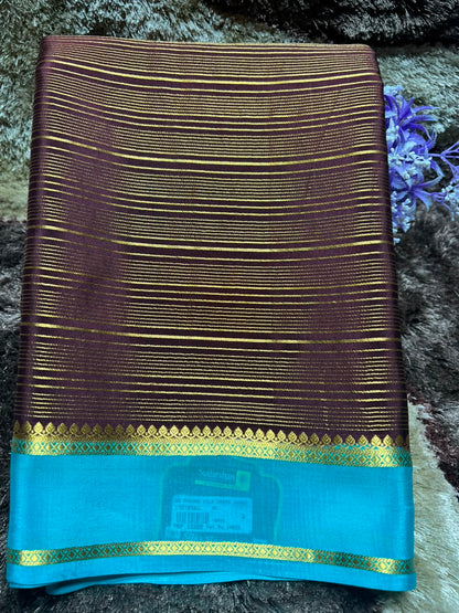 Pure Mysore Silk Saree.