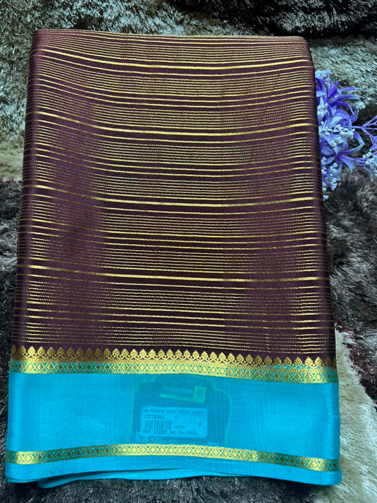 Pure Mysore Silk Saree.
