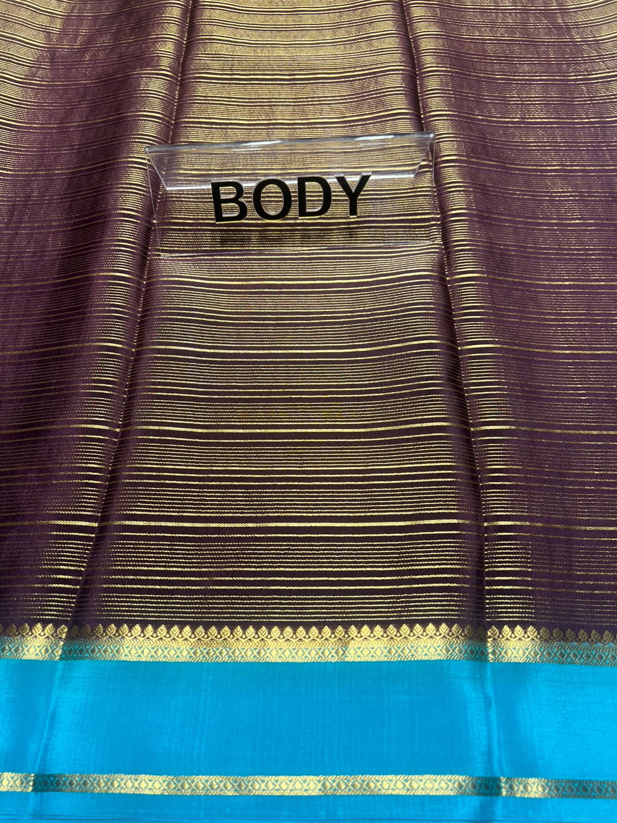 Pure Mysore Silk Saree.