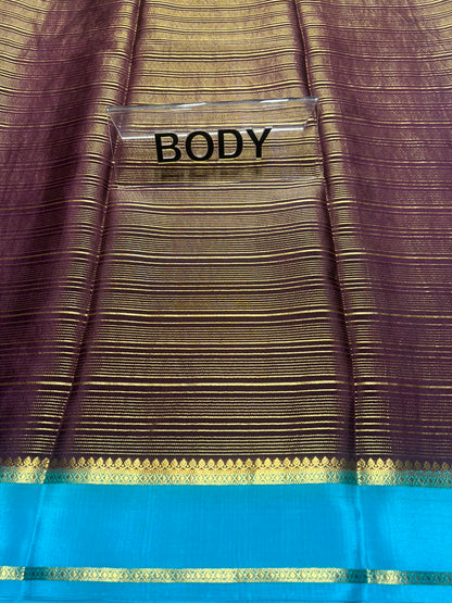 Pure Mysore Silk Saree.