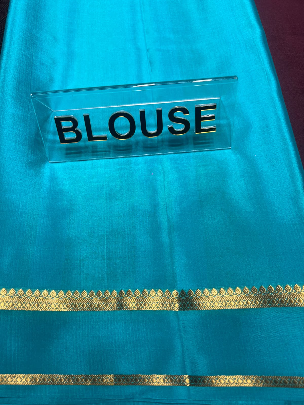 Pure Mysore Silk Saree.