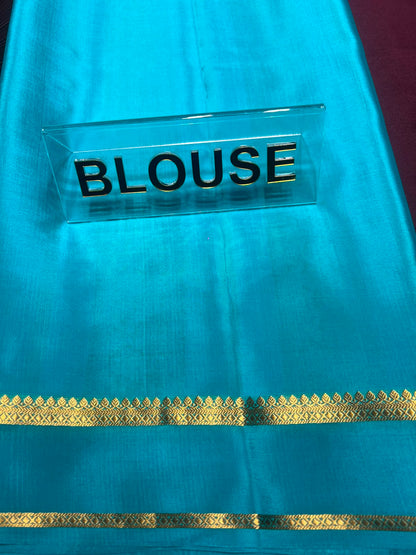 Pure Mysore Silk Saree.