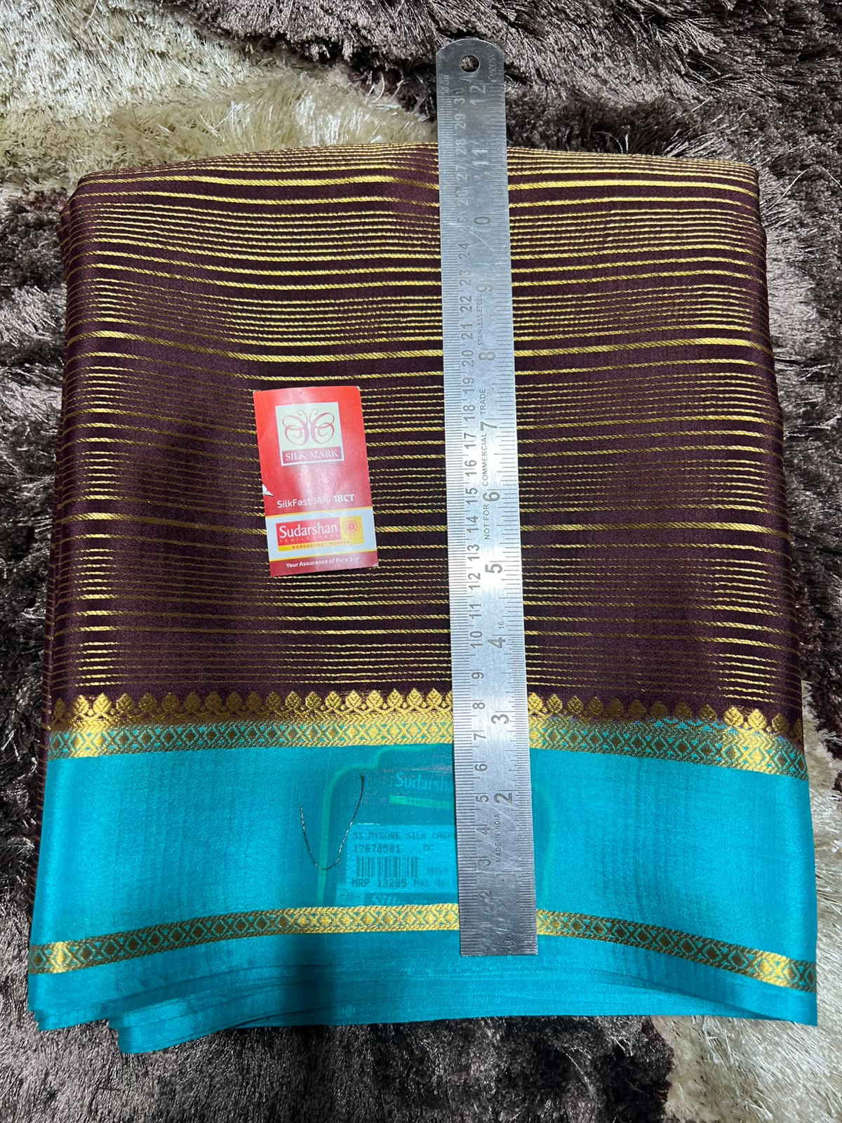 Pure Mysore Silk Saree.