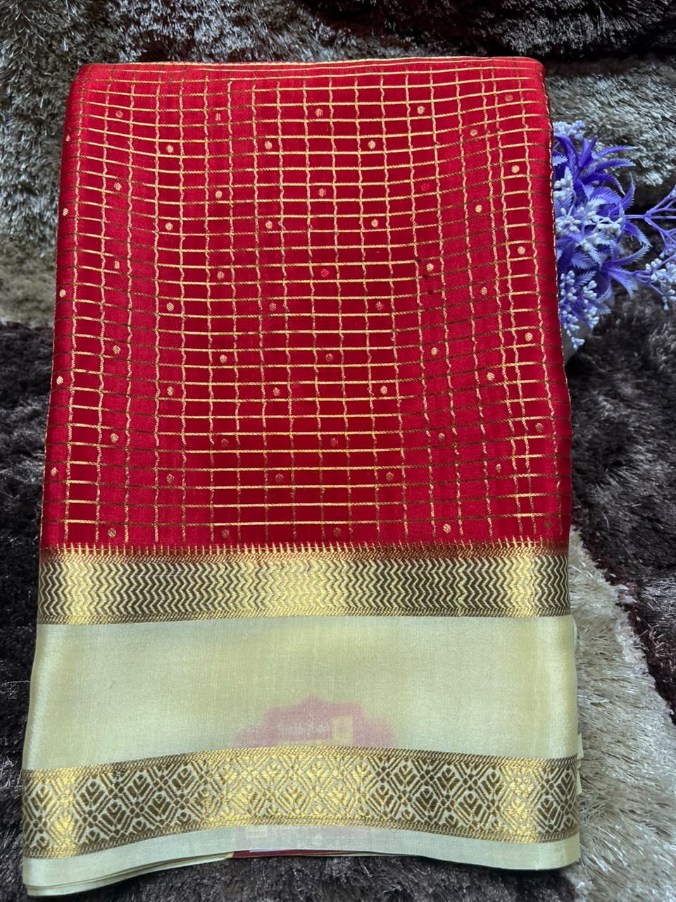 Pure Mysore Silk Saree.