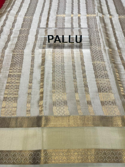 Pure Mysore Silk Saree.