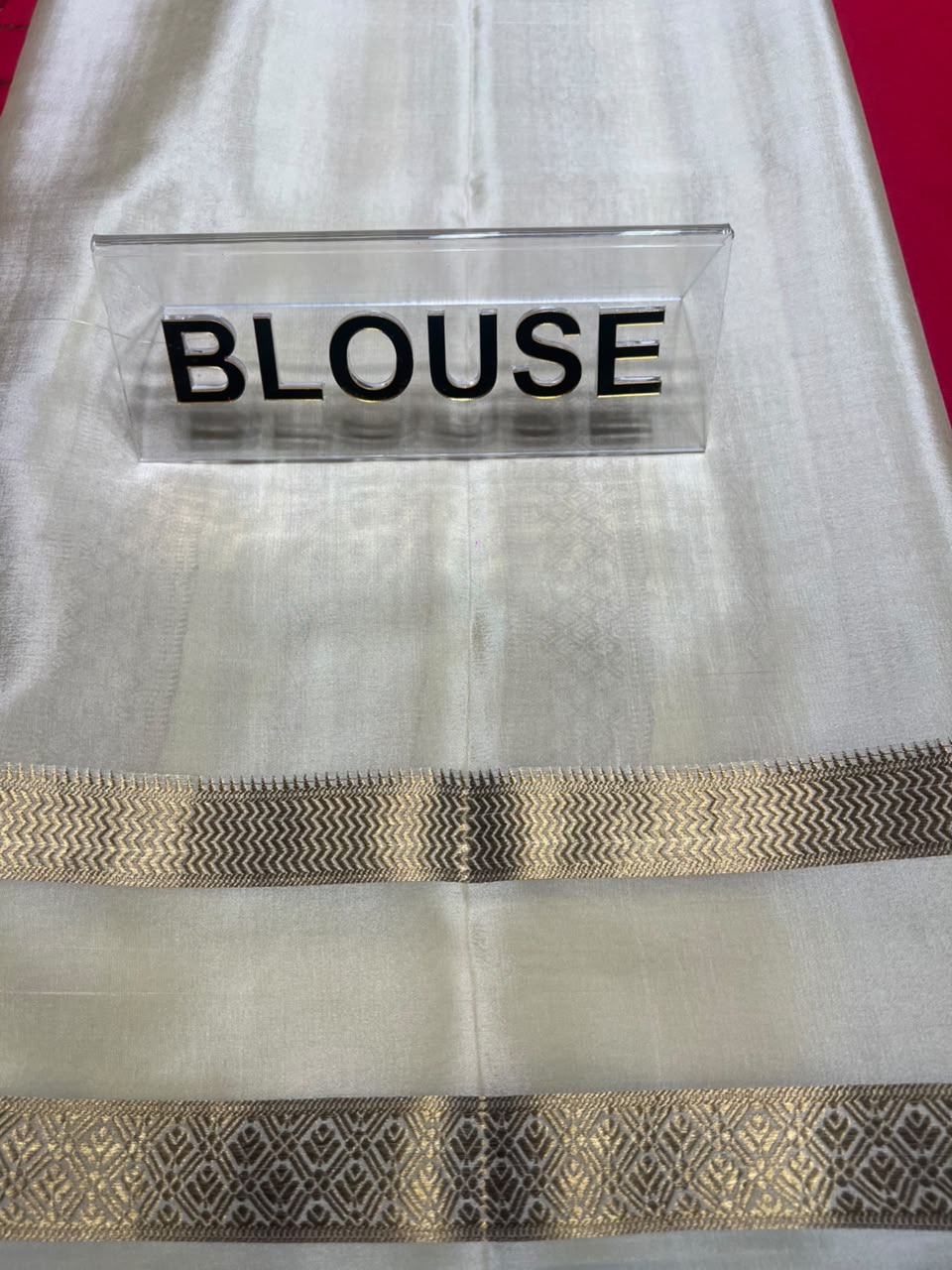 Pure Mysore Silk Saree.