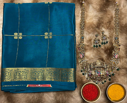 Pure Mysore Silk Saree.
