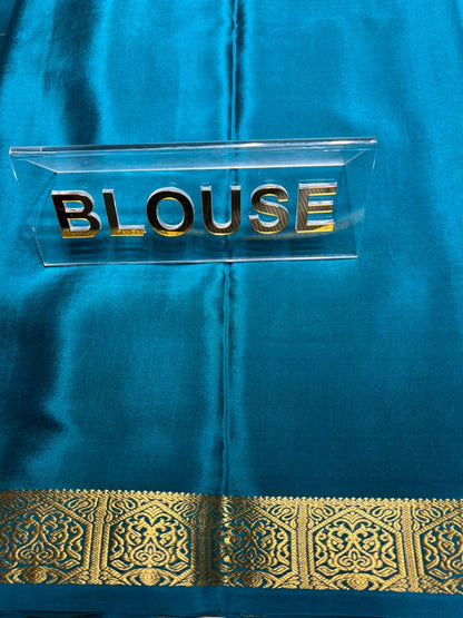 Pure Mysore Silk Saree.