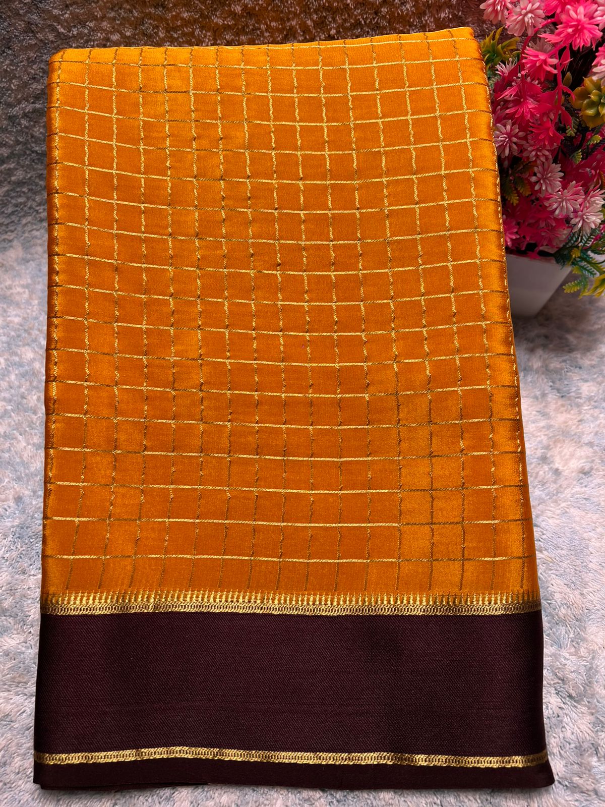 Pure Mysore Silk Saree.