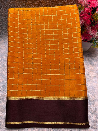 Pure Mysore Silk Saree.