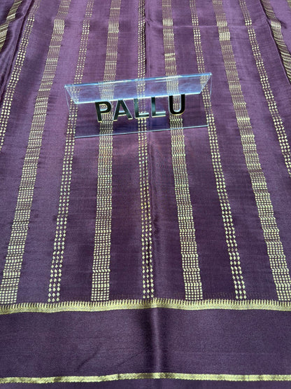 Pure Mysore Silk Saree.