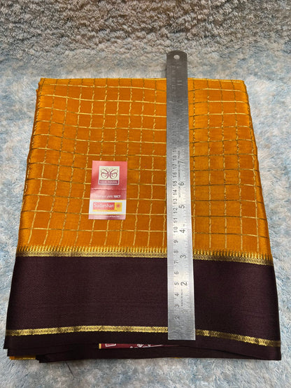 Pure Mysore Silk Saree.