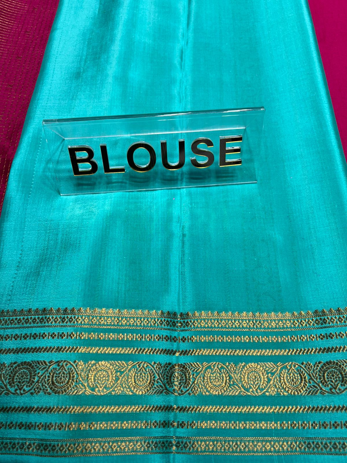 Pure Mysore Silk Saree.