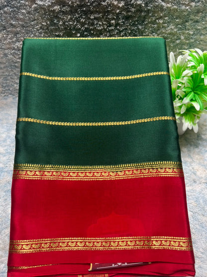 Pure Mysore Silk Saree.