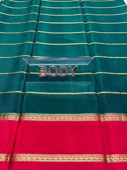 Pure Mysore Silk Saree.