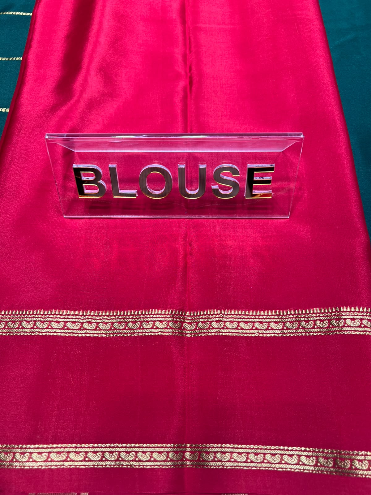Pure Mysore Silk Saree.