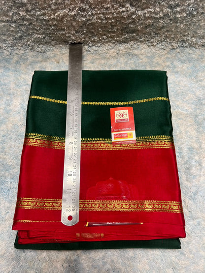 Pure Mysore Silk Saree.