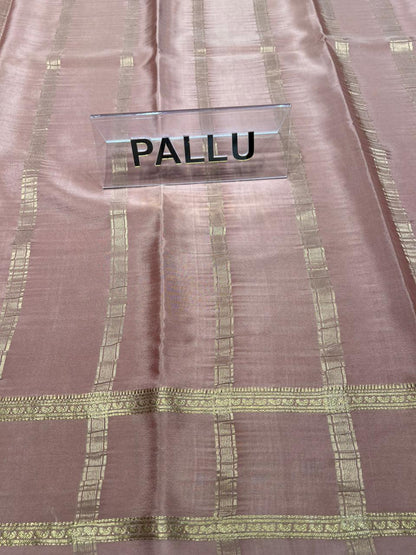 Pure Mysore Silk Saree.