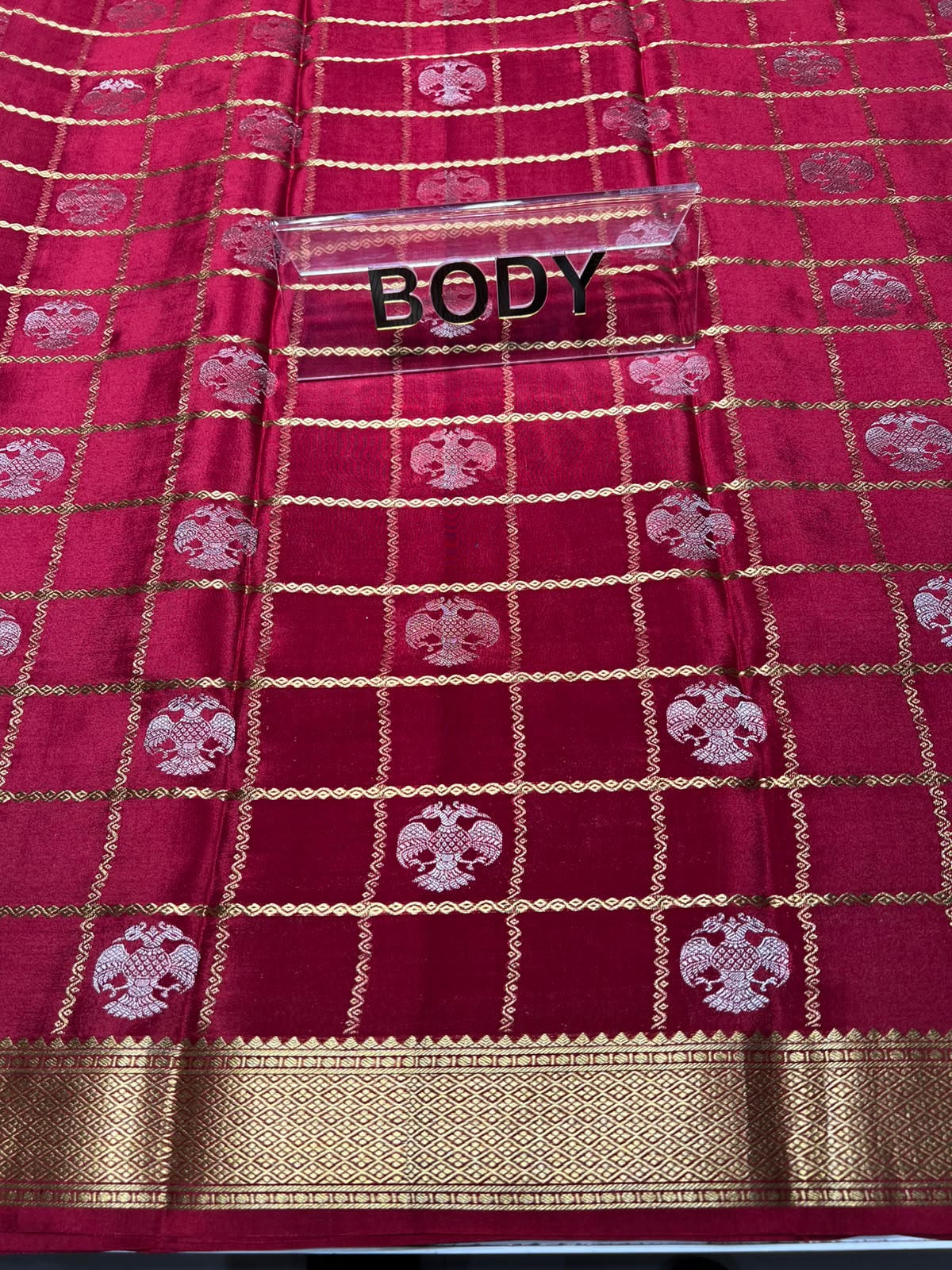 Pure Mysore Silk Saree.