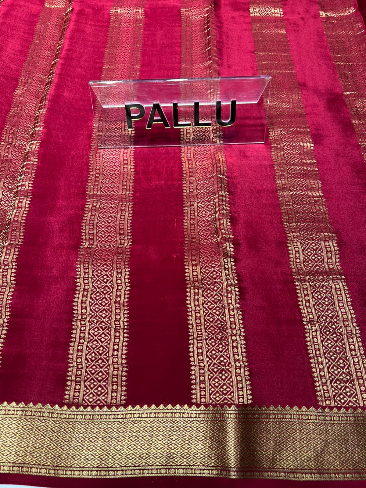 Pure Mysore Silk Saree.