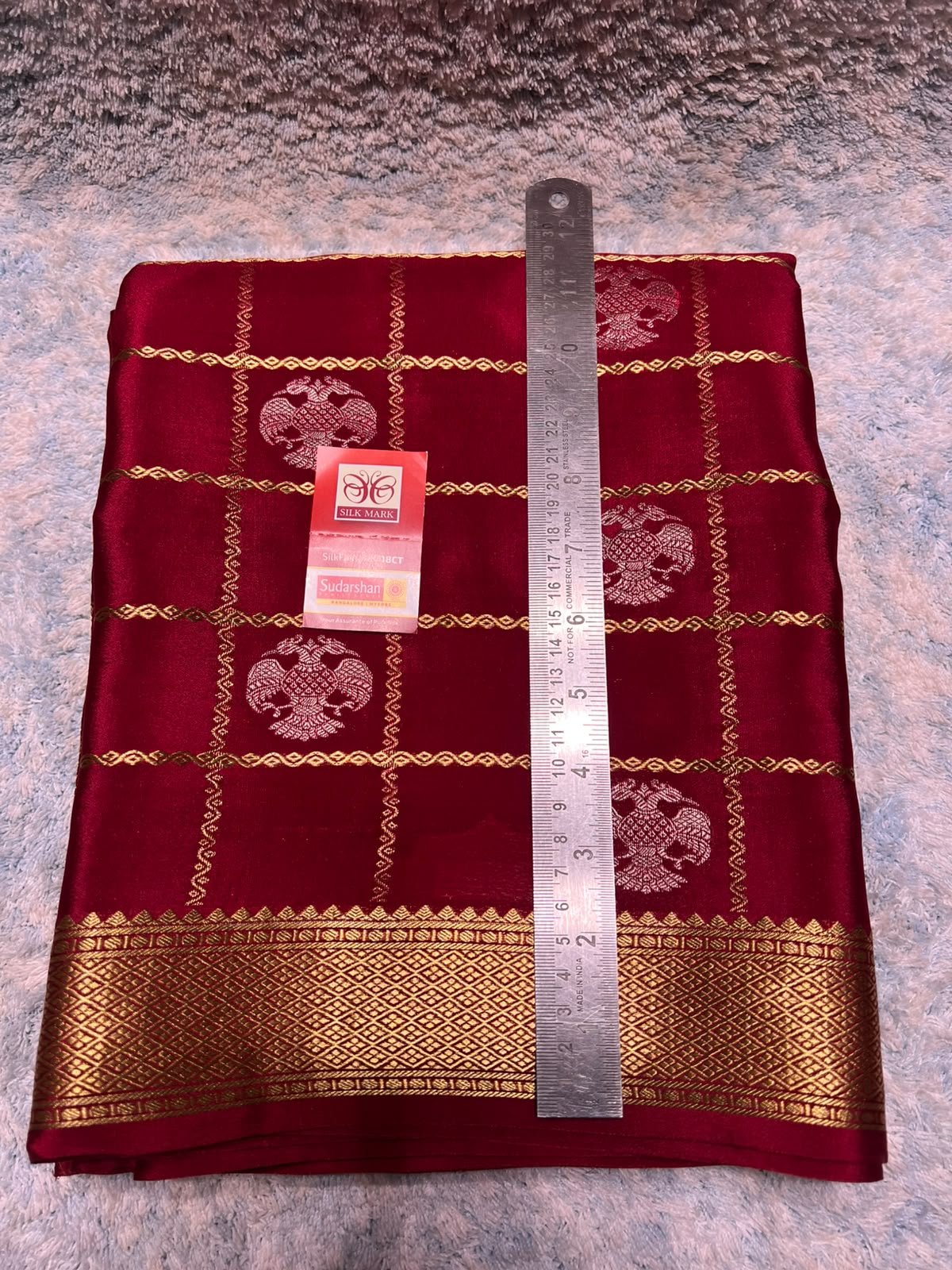 Pure Mysore Silk Saree.