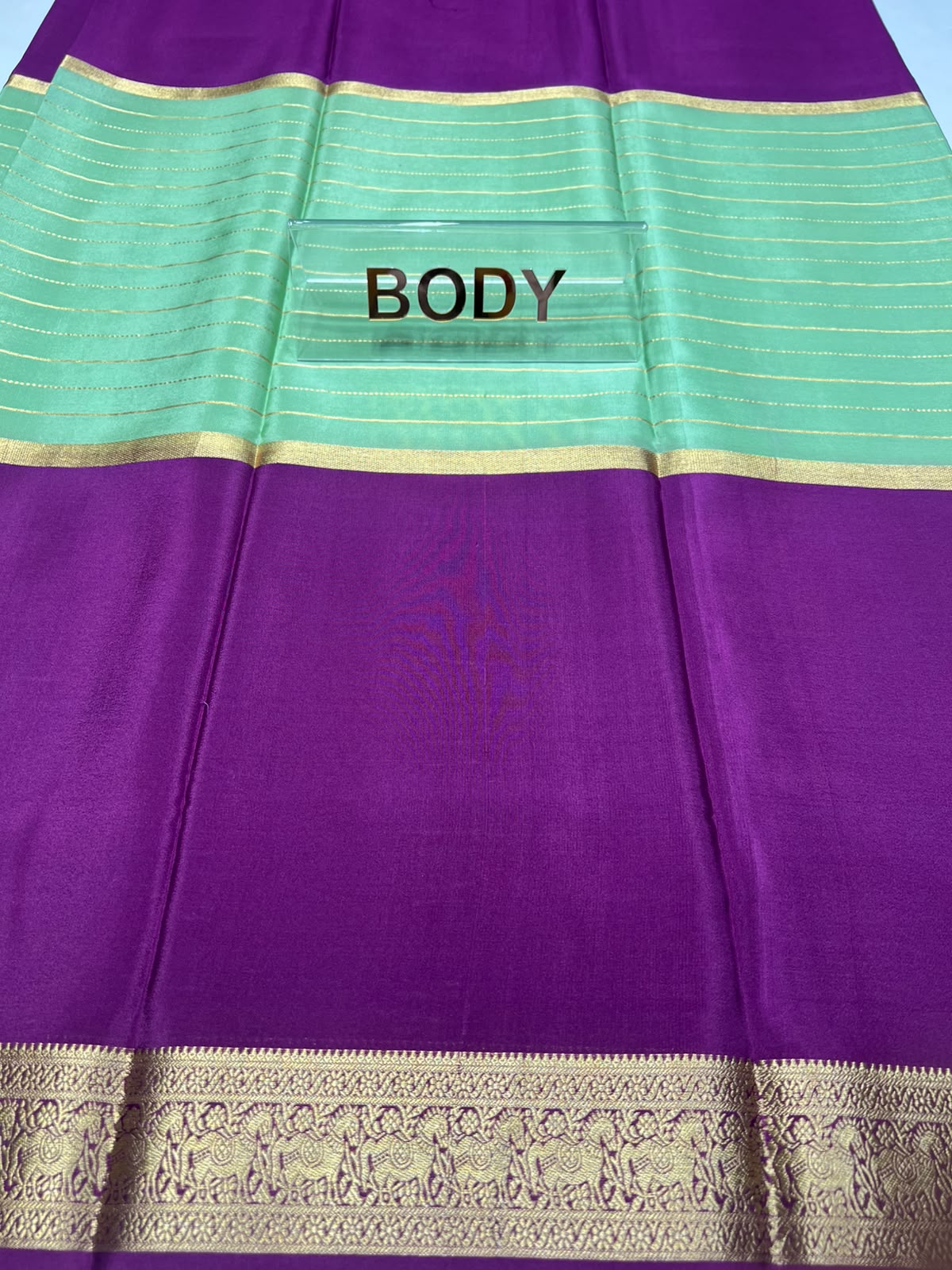 Pure Mysore Silk Saree.