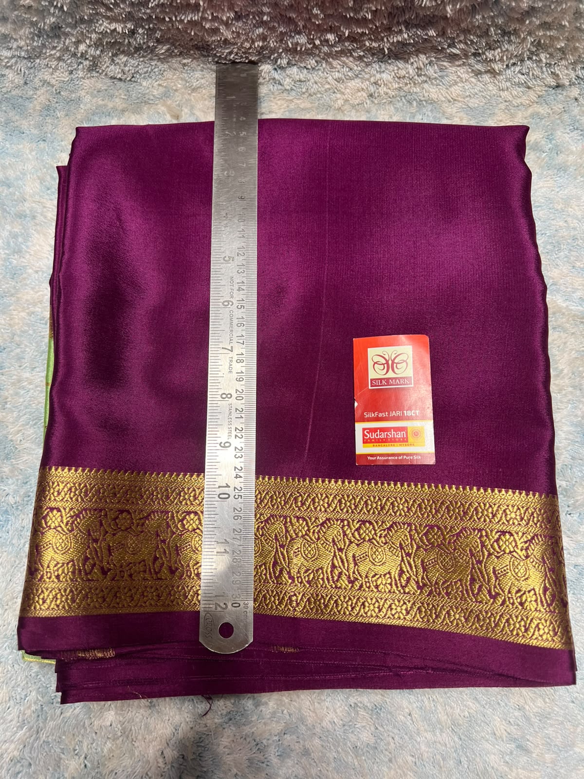 Pure Mysore Silk Saree.