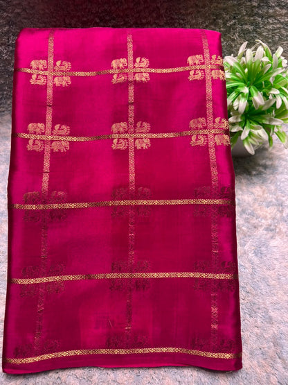 Pure Mysore Silk Saree.