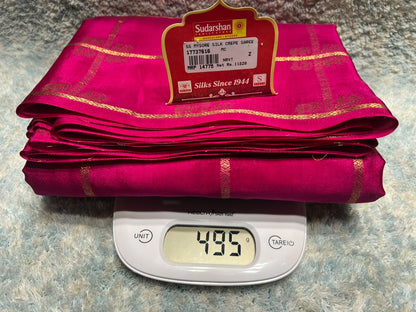 Pure Mysore Silk Saree.