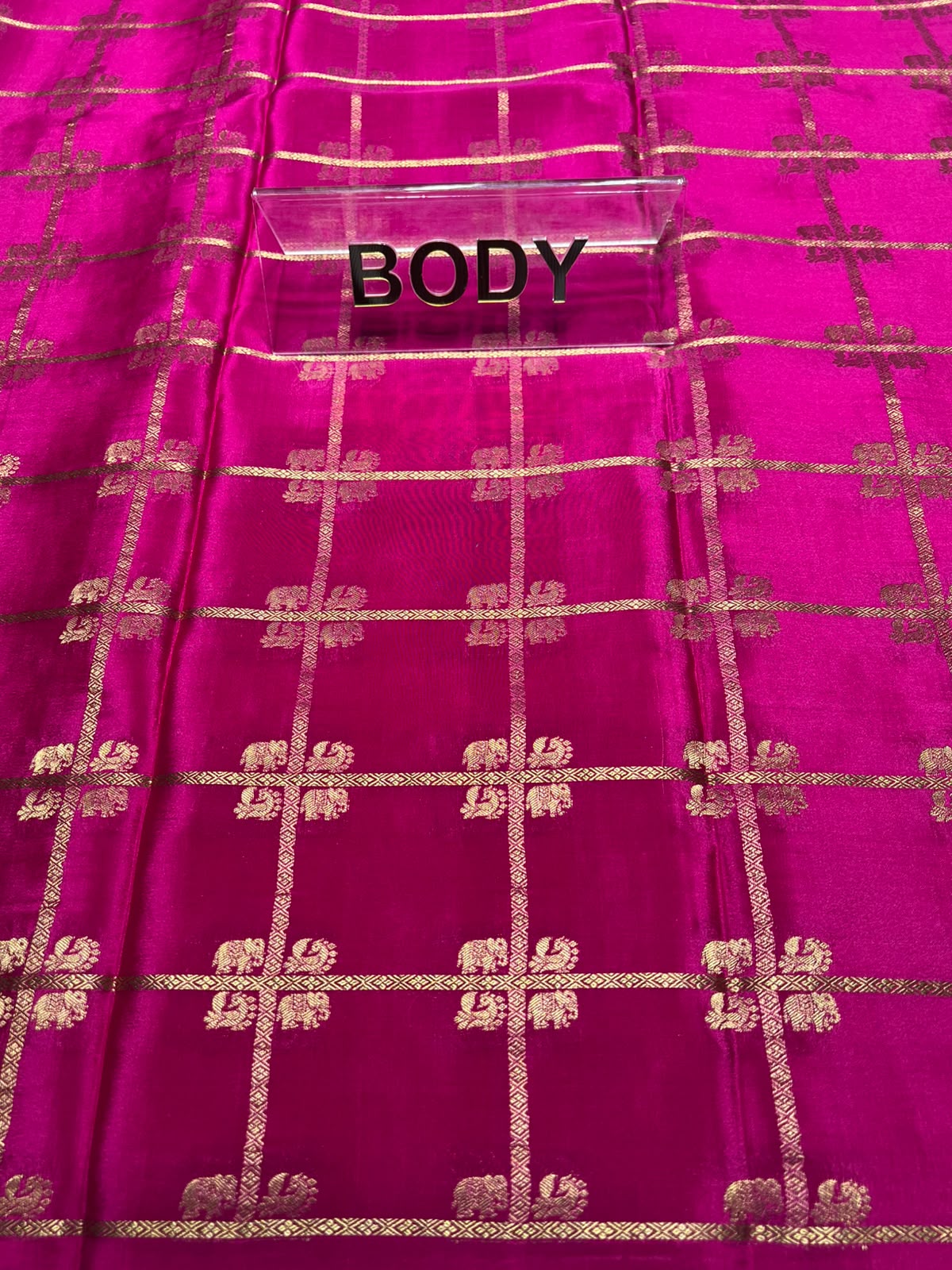 Pure Mysore Silk Saree.
