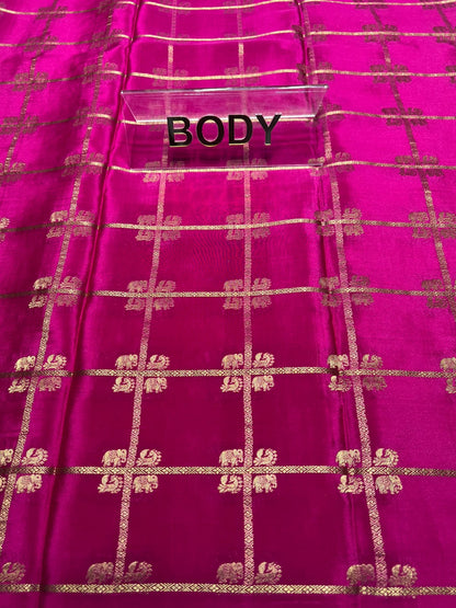 Pure Mysore Silk Saree.