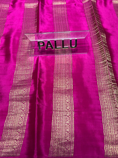 Pure Mysore Silk Saree.
