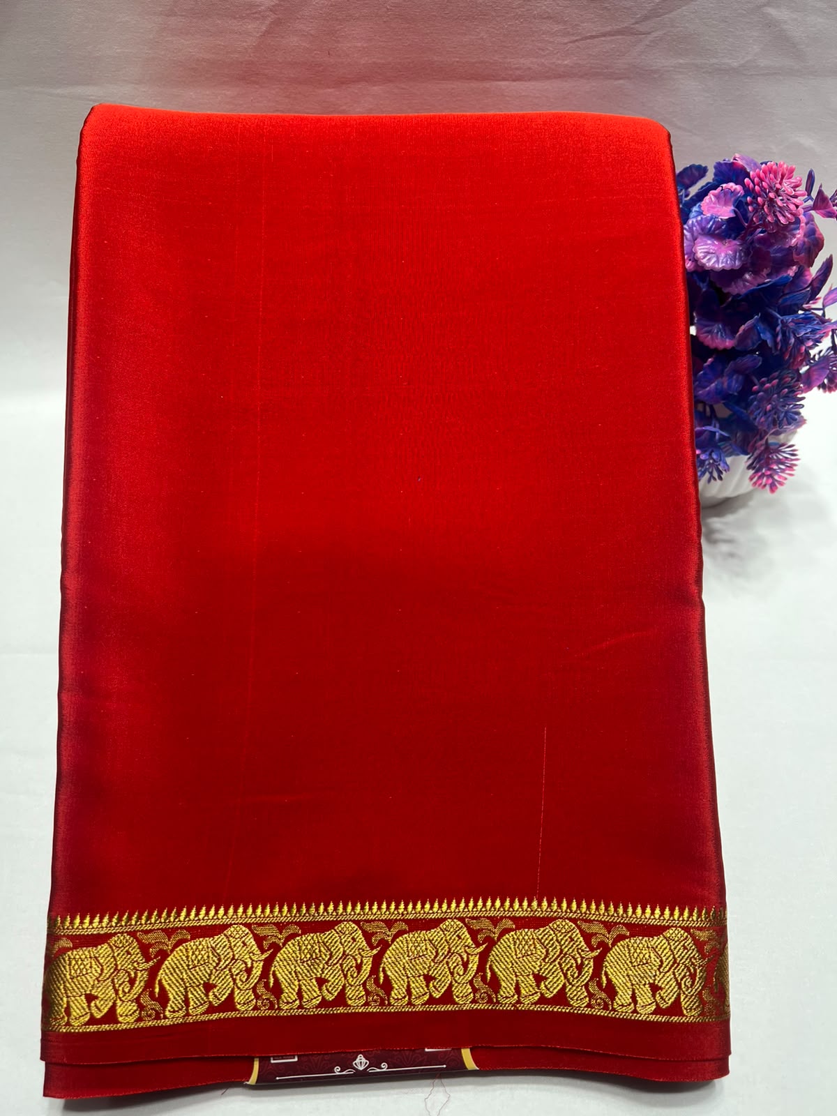 Pure Mysore Silk Saree.