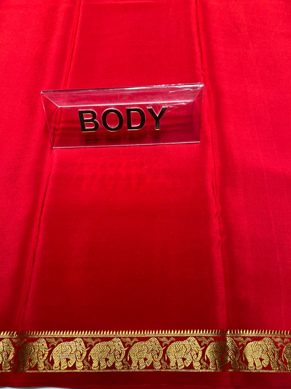 Pure Mysore Silk Saree.