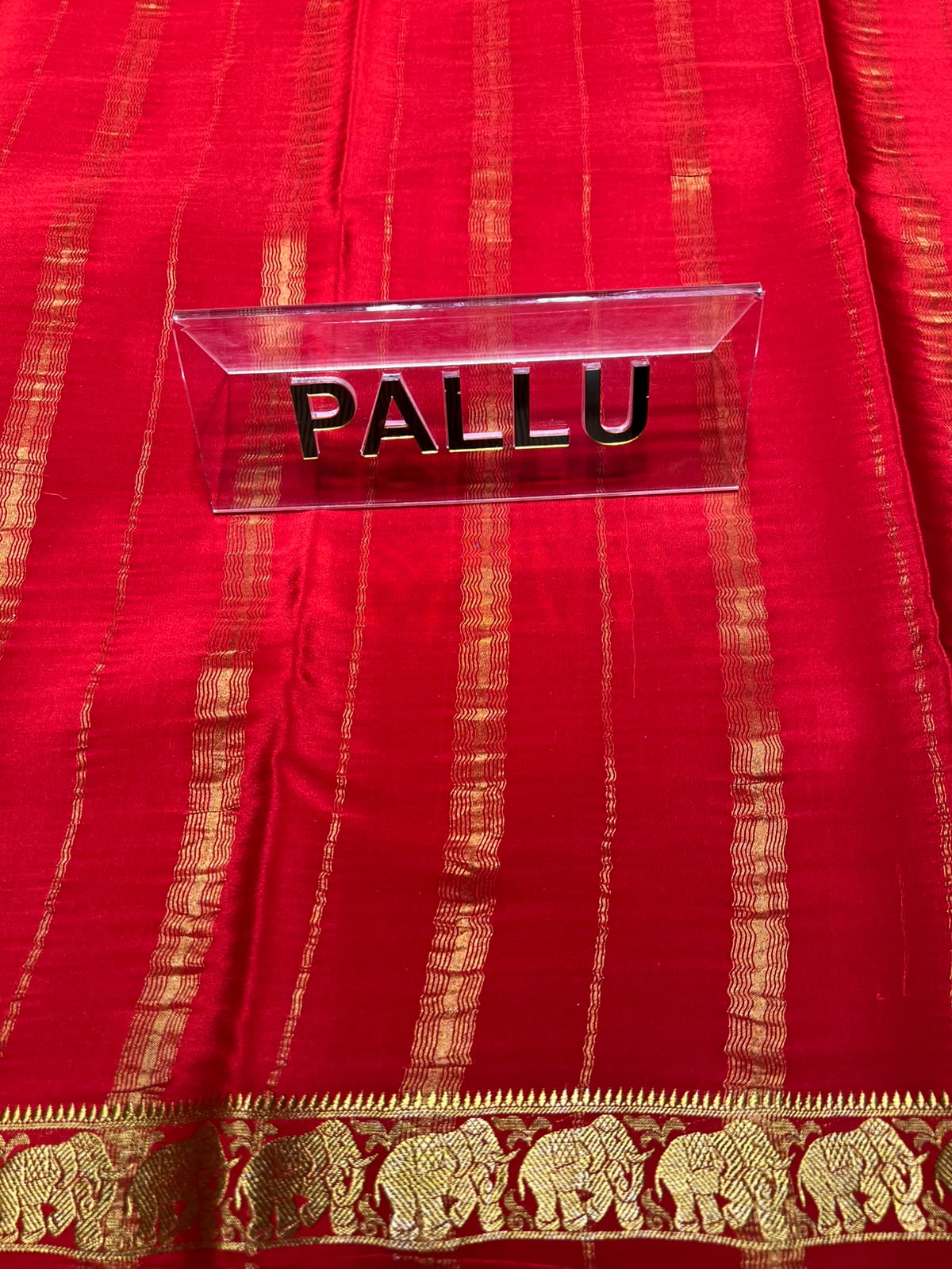 Pure Mysore Silk Saree.
