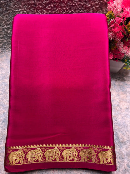 Pure Mysore Silk Saree.