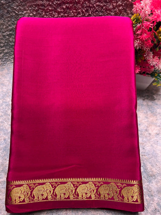 Pure Mysore Silk Saree.
