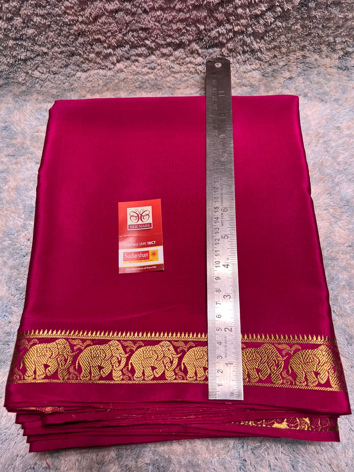 Pure Mysore Silk Saree.