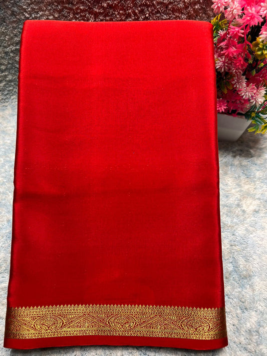 Pure Mysore Silk Saree.