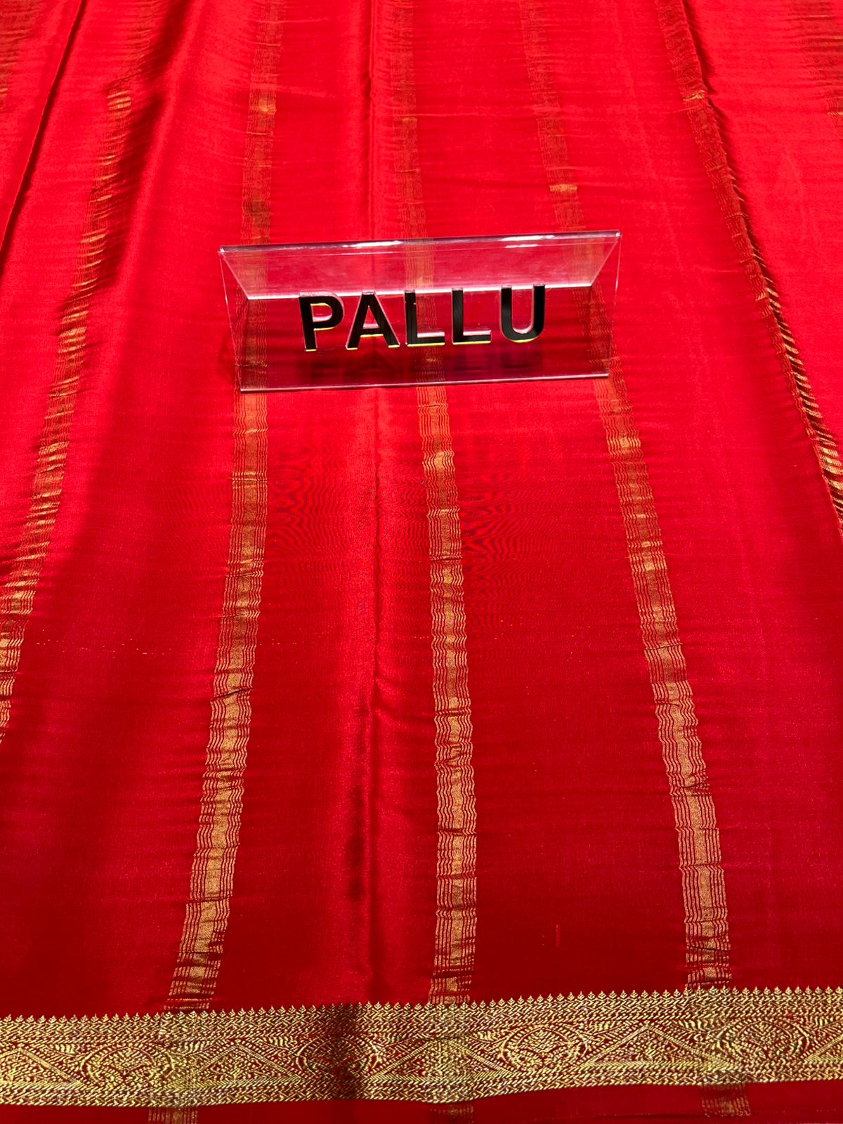 Pure Mysore Silk Saree.