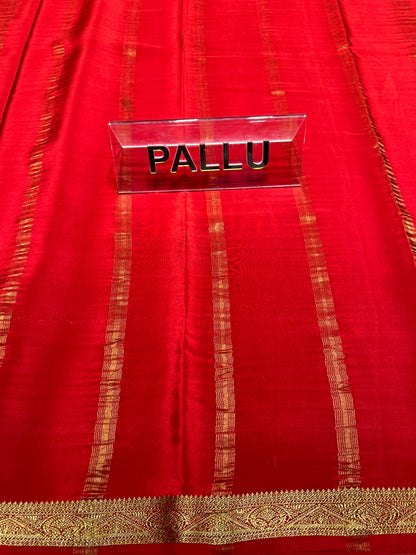 Pure Mysore Silk Saree.