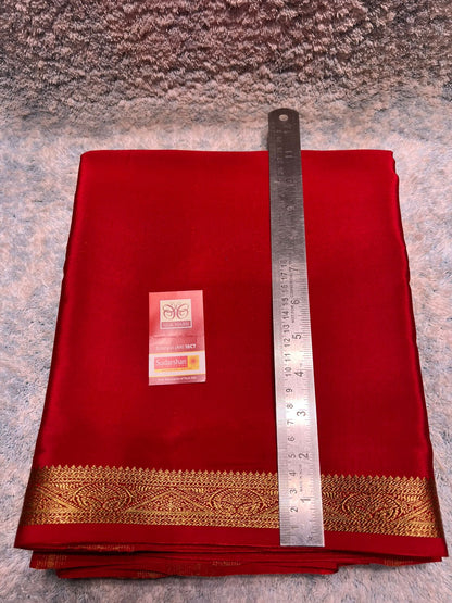 Pure Mysore Silk Saree.
