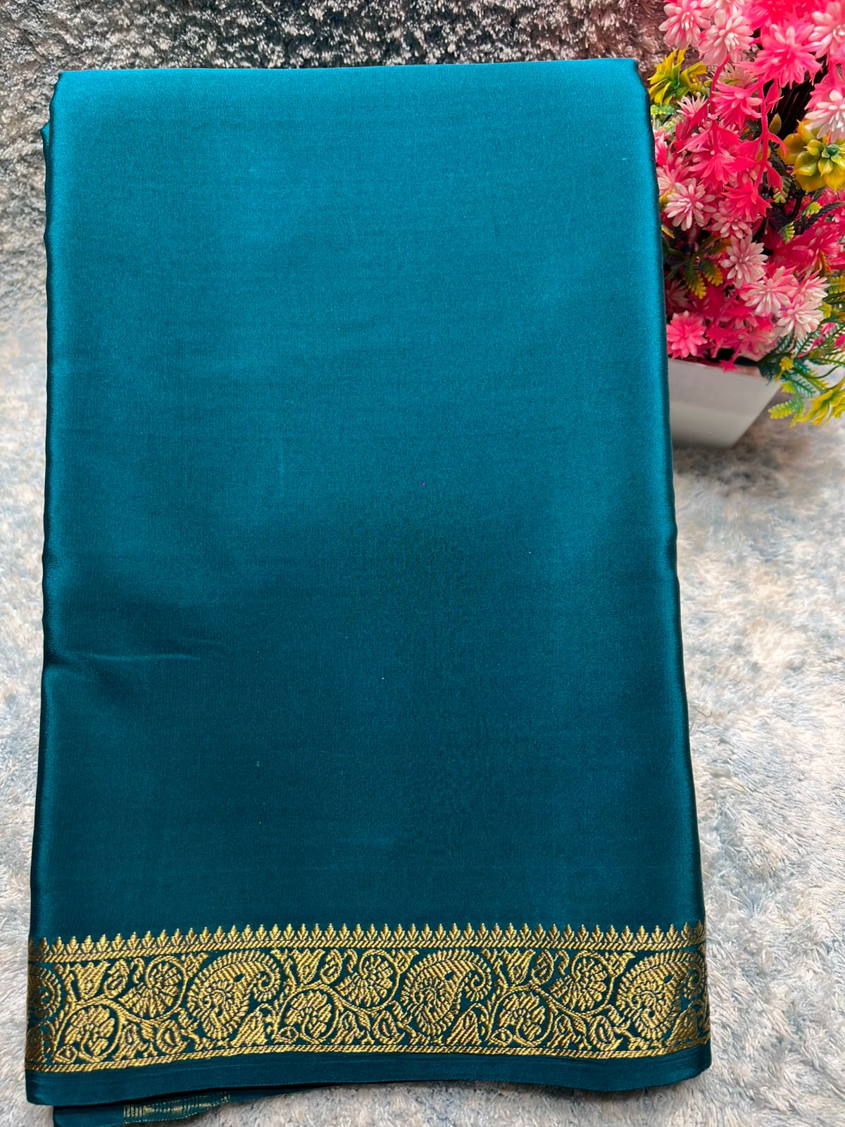 Pure Mysore Silk Saree.
